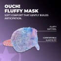 LoversPremium Fluffy Mask Multicolor - miękka opaska sensoryczna Ouch! by Shots