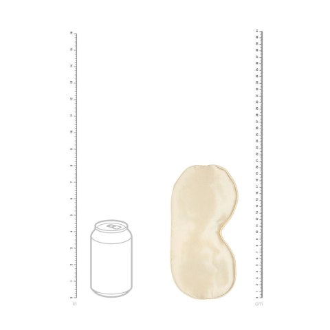 LoversPremium Satin Mask Gold - satynowa maska na oczy, złota Ouch! by Shots