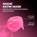 LoversPremium Satin Mask Pink - jedwabista maska na oczy rożowa Ouch! by Shots