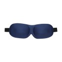 Loving Joy 3D Mask Navy - anatomiczna opaska na oczy z miękką tkaniną Ouch! by Shots
