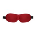 Loving Joy 3D Mask Red - anatomiczna opaska na oczy, komfortowa Ouch! by Shots