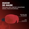 Loving Joy 3D Mask Red - anatomiczna opaska na oczy, komfortowa Ouch! by Shots