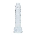 RealRock Crystal Clear model 5, 12,7 cm - przezroczysty, z przyssawką RealRock by Shots