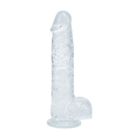 RealRock Crystal Clear model 5, 12,7 cm - przezroczysty, z przyssawką RealRock by Shots