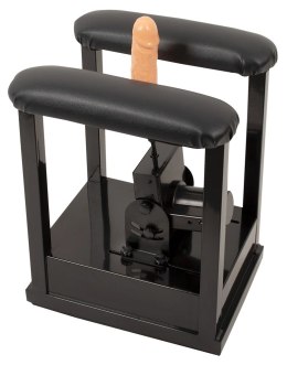 The Banger Sit-On-Me - zaawansowana maszyna intymna z nakładką TPE 18 cm The Banger