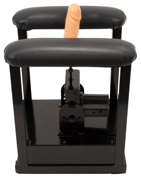 The Banger Sit-On-Me - zaawansowana maszyna intymna z nakładką TPE 18 cm The Banger