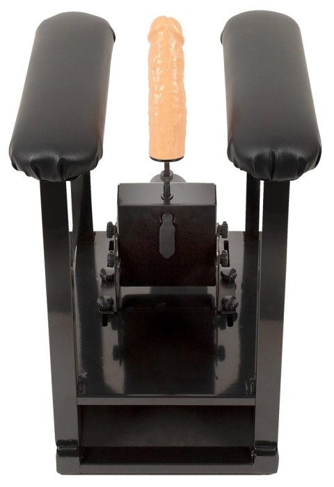 The Banger Sit-On-Me - zaawansowana maszyna intymna z nakładką TPE 18 cm The Banger