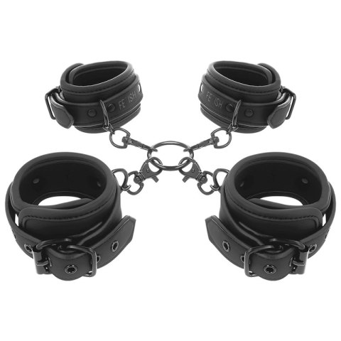 Fetish Submissive - Zestaw mankietow neoprenowych na ręce i kostki FETISH SUBMISSIVE