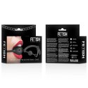Fetish Submissive silikonowy knebel oddychający z regulacją 4,1 cm FETISH SUBMISSIVE