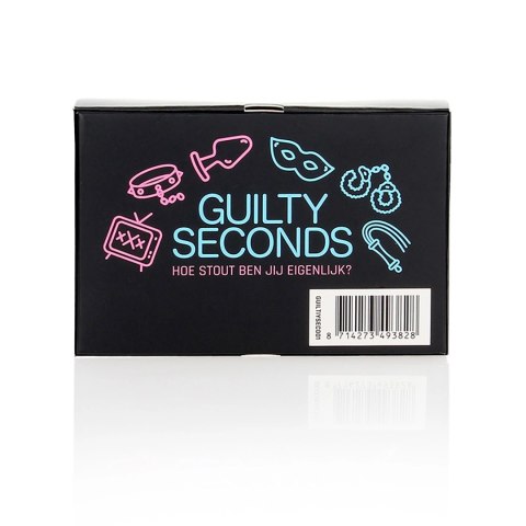 Guilty Seconds Gra Towarzyska - Szybka Rozgrywka dla Dorosłych 16+ Other