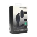 LEVELZ Analy Remote - silikonowy korek analny z pilotem, czarny Levelz by Shots