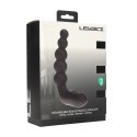 LEVELZ Beaded Prostate - Czarny stymulator silikonowy z funkcją podgrzewania Levelz by Shots
