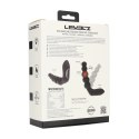 LEVELZ Beaded Prostate - Czarny stymulator silikonowy z funkcją podgrzewania Levelz by Shots