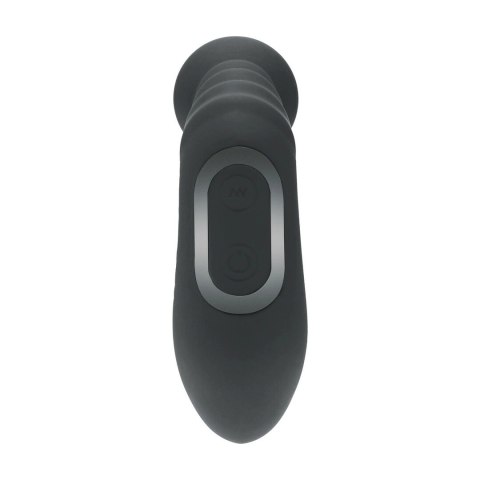 LEVELZ Beaded Prostate - Czarny stymulator silikonowy z funkcją podgrzewania Levelz by Shots