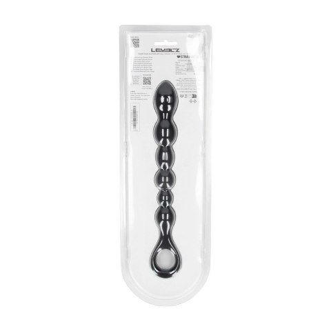 LEVELZ Beaded Snake Czarna Sonda Silikonowa z Uchwyt Loop Levelz by Shots