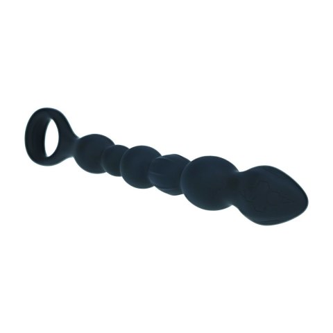 LEVELZ Beaded Snake Czarna Sonda Silikonowa z Uchwyt Loop Levelz by Shots