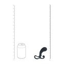 LEVELZ Bulb S Czarny silikonowy masażer z ergonomiczną pętlą Levelz by Shots
