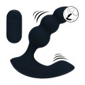 LEVELZ Dual Motor Beaded Pro Black - silikonowy stymulator z pilotem Levelz by Shots