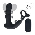 LEVELZ Dual Motor Silicone Pro Intimate Massager Black z pilotem Levelz by Shots
