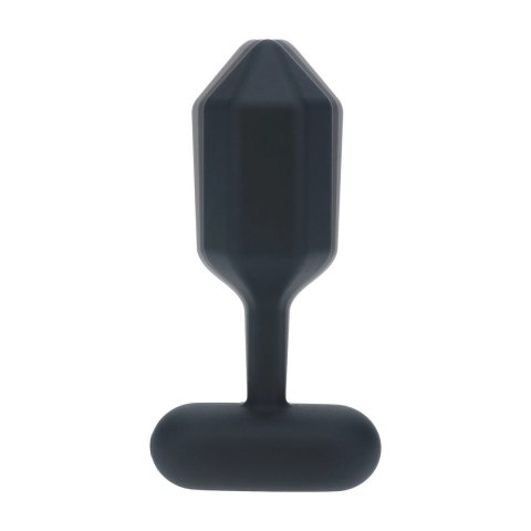 LEVELZ Hexagonal S Czarny - Wibrująca silikonowa zatyczka anatomiczna Levelz by Shots