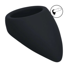 LEVELZ Pierścień Silikonowy Teardrop Czarny Ergonomiczny Kształt Levelz by Shots