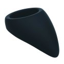 LEVELZ Pierścień Silikonowy Teardrop Czarny Ergonomiczny Kształt Levelz by Shots