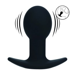 LEVELZ Single Bulb silikonowa wibrująca zatyczka anatomiczna czarna Levelz by Shots