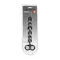 LEVELZ Sonda Anatomiczna Silikonowa Beaded Double Loop Czarna Levelz by Shots