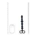 LEVELZ Sonda Anatomiczna Silikonowa Beaded Double Loop Czarna Levelz by Shots