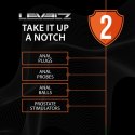 LEVELZ Sonda Anatomiczna Silikonowa Beaded Double Loop Czarna Levelz by Shots