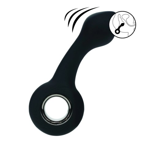 LEVELZ Vibrating Bulb Prostate Model z Uchwyt Loop Czarny Silikonowy Levelz by Shots