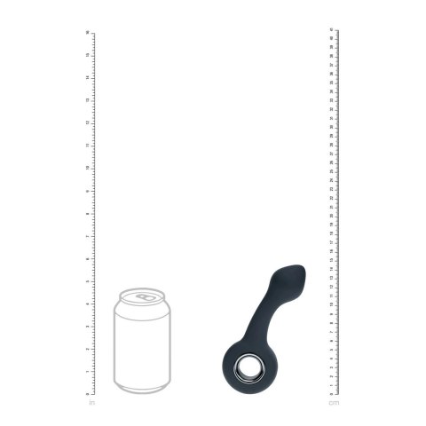 LEVELZ Vibrating Bulb Prostate Model z Uchwyt Loop Czarny Silikonowy Levelz by Shots
