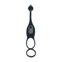 LEVELZ Vibrating Silicone Prostate Model z Pierścieniem, Czarny Levelz by Shots