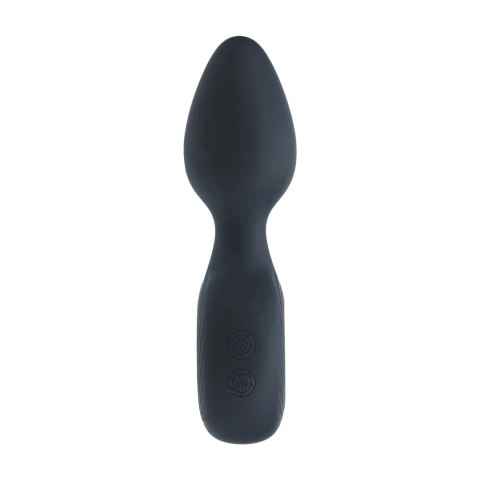 LEVELZ Wibrujący Korek Silikonowy z Uchem Czarny 11,5 cm Levelz by Shots