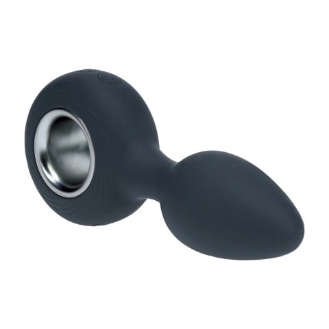 LEVELZ Wibrujący Korek Silikonowy z Uchem Czarny 11,5 cm Levelz by Shots