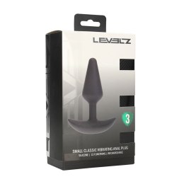 LEVELZ - silikonowy anatomiczny plug wibrujący, rozmiar S Levelz by Shots
