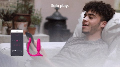 Lovense Lush Anal Pink - Interaktywna Maszyna Intymna z Oświetleniem LED Lovense