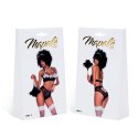 Mapale Kostium French Maid M z Halterem i Ozdobami Mapale