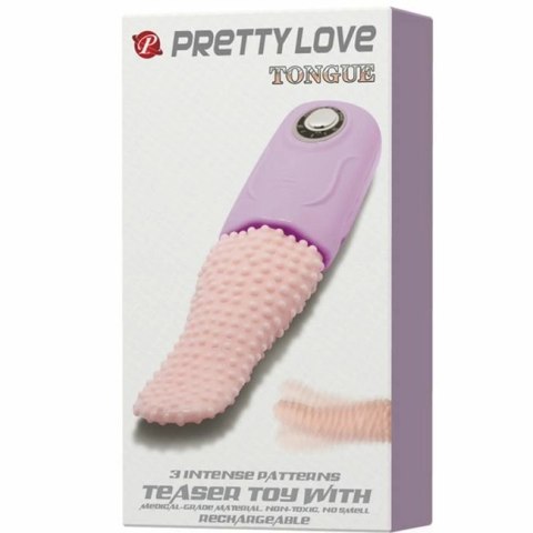 Pretty Love model z funkcją rotacji języka, ładowanie USB, TPR/ABS PRETTY LOVE