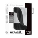 Sailor Black - Wibrujący anatomiczny masażer prostaty z pilotem USB Mjuze by Shots
