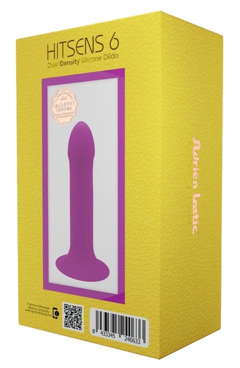 Adrien Lastic Hitsens 6 model silikonowy, elastyczny, fioletowy 13,5 cm Adrien Lastic
