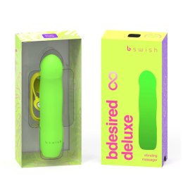 B Swish Bdesired Infinite Deluxe Wibrator 5 trybow zielony IPX7 B Swish