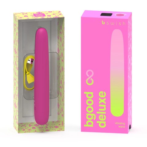 B Swish Bgood Infinite Deluxe rożowy - stymulator silikonowy 5 trybow B Swish