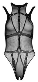Cottelli Collection Fantasy Body Siateczkowe Otwarte S-L Czarny Fantasy by Cottelli
