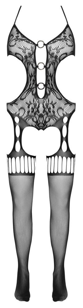 Cottelli Collection Fantasy Bodystocking siateczkowy czarny S-L Fantasy by Cottelli