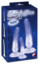 Crystal Clear Zestaw 3 Trenerow Anatomicznych Niebieskich Rożne Rozmiary Crystal