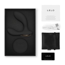 LELO Hugo 2 Remote czarny - zdalnie sterowany masażer z podwojnym silnikiem Lelo