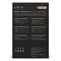 LELO Hugo 2 Remote czarny - zdalnie sterowany masażer z podwojnym silnikiem Lelo