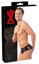 Late X Slipy lateksowe z anatomicznym elementem czarne M/L Late X