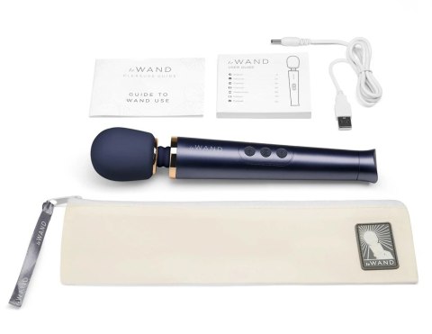 Le Wand Petite Navy - Masażer osobisty, 6 trybow, kompaktowy rozmiar Le Wand